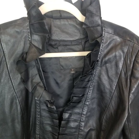 Classiques Entier Atelier Womens M Black Leather L - Picture 2 of 10